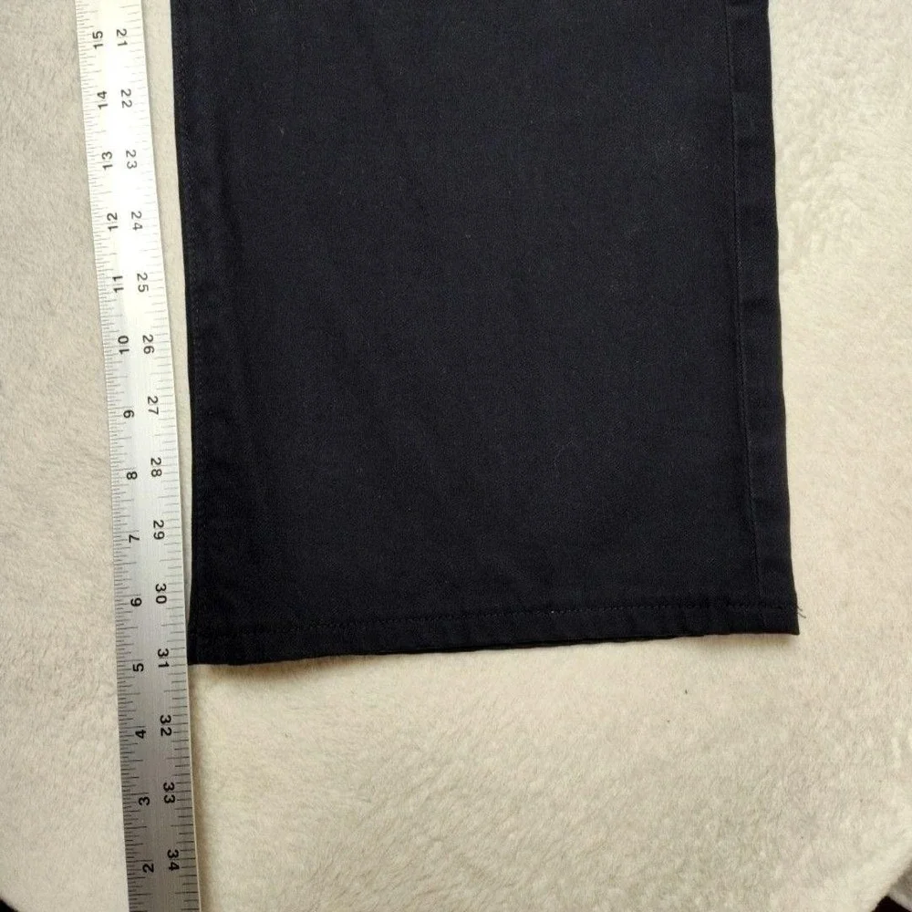AG Adriano Goldschmied Jeans Mens 36x32 Black Protege Straight Leg Denim USA